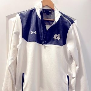 Under Armor Norte Dame windbreaker